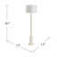 Lampe sur pied 61 po Atharva