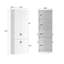 Armoire garde-manger 94,5 po H