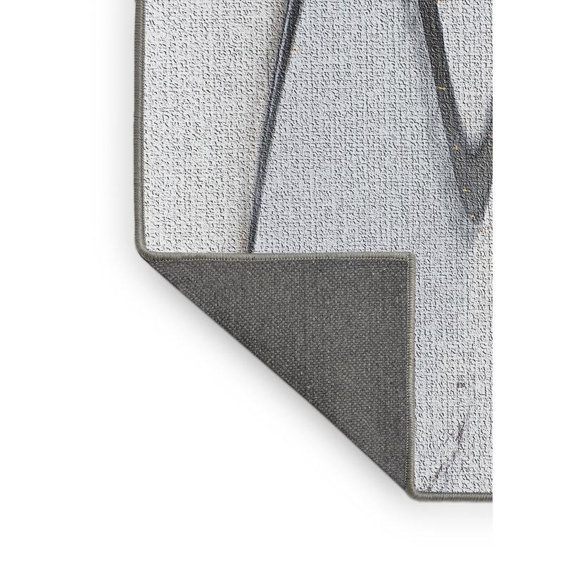 Tapis de l’hiver, espace blanc, Rectangle 2 pi x 3 pi