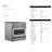 36 In. Slide-in Gas Range, 5.2 Cu Ft Convection Oven, 6 Sealed Burners, Convertible To Propane In Stainless Steel-116999895