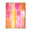 Art abstrait rose et orange - reproduction d'art moderne et contemporaine sur toile-1795355926-1795355918