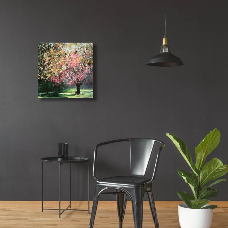 «Nana Glen» par Meredith Howse, art mural en verre acrylique, H 24 po x l 24 po