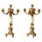Cherub's Harvest Resin Candelabra