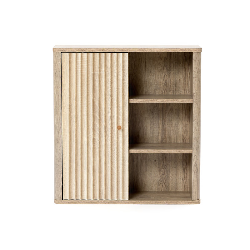 Armoire de salle de bain de ferme 24,8 "H avec porte