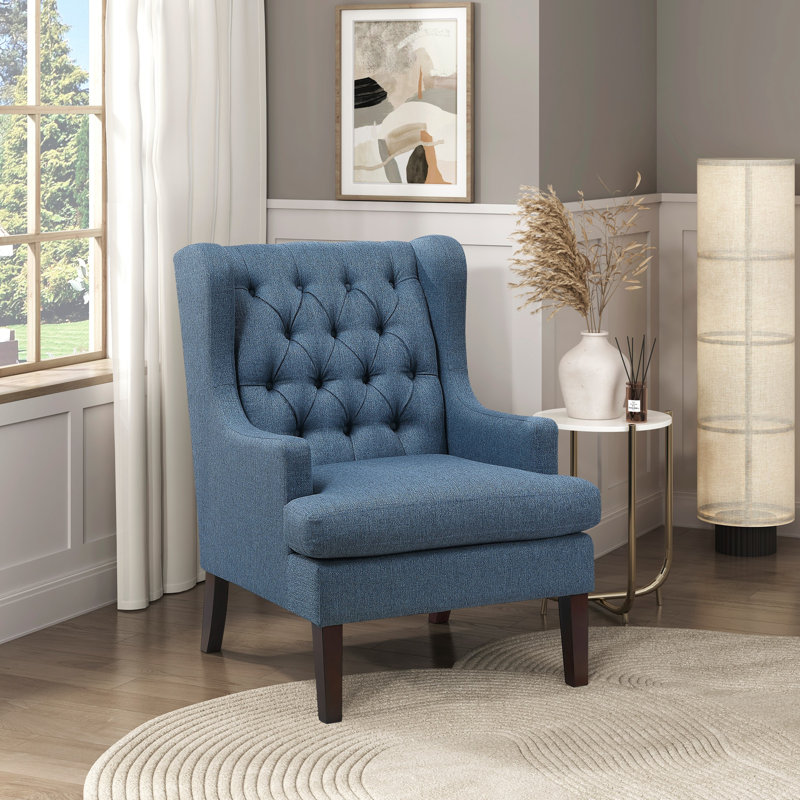 Chaise d'appoint 1pc, Bleu