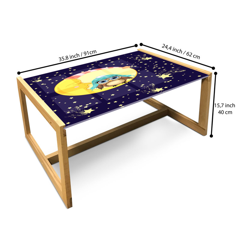 Jamariea Sled Coffee Table, 90cm H x 62cm W x 40cm D