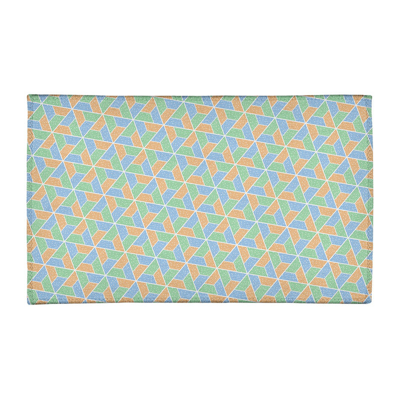 Chenille Geometric Indoor Rug, Rectangle 4' x 6'