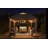 Sunjoy Hardtop Gazebo 11 x 11 ft. Standard Cedar Framed Wood Gazebo with Brown Steel and Polycarbonate