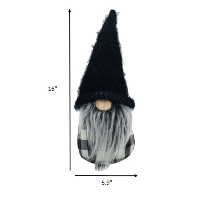 Buffalo Groovy Gnome, Noir / gris