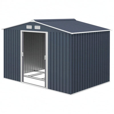 Spacious Outdoor Storage Shed,Tool Metal Shed