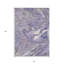 Tapis d'intérieur lavable abstrait mauve lavable 3 pi x 5 pi