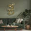 Décoration murale abstraite en or à motif de feuille de ginkgo Biloba-124839325-124839321