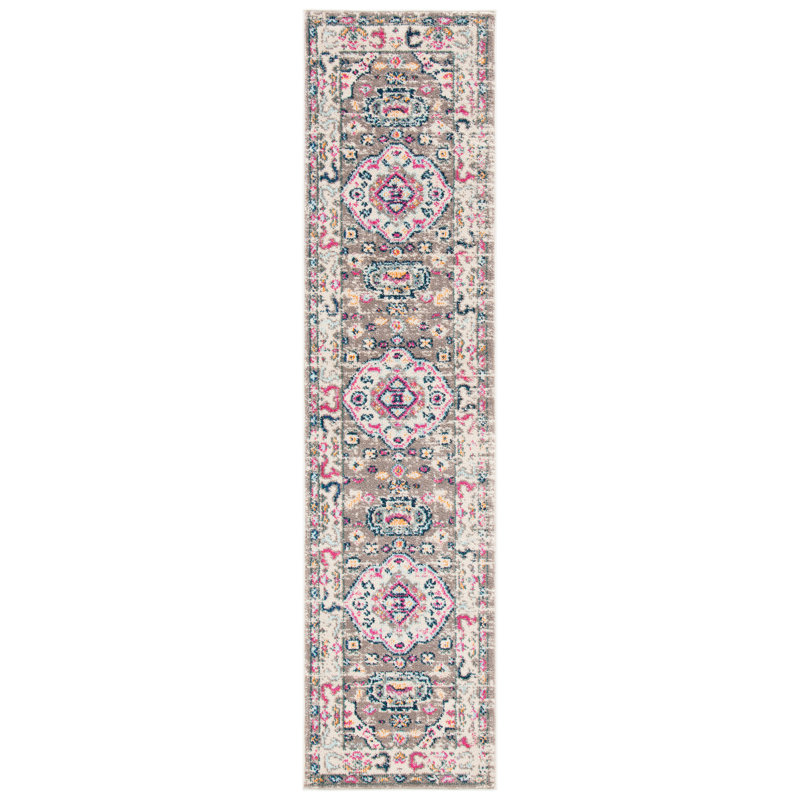 Yedidalga Performance Oriental Rug, Runner 2' x 8'