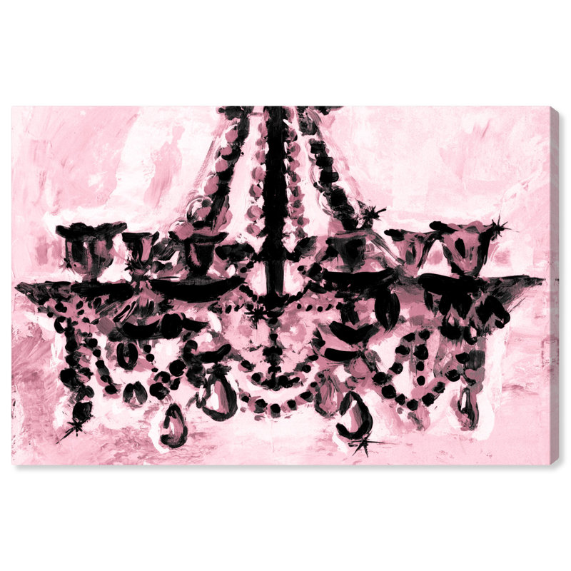 « rosa y negro », art sur toile Mahan, H 10 po x l 15 po x P 1,5 po
