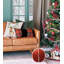 Holiday Traditional Circular Pillow Cover & Insert-71488750