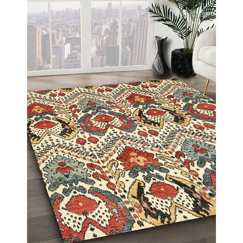 Abstract Indoor Rug, Rectangle 8' x 12'