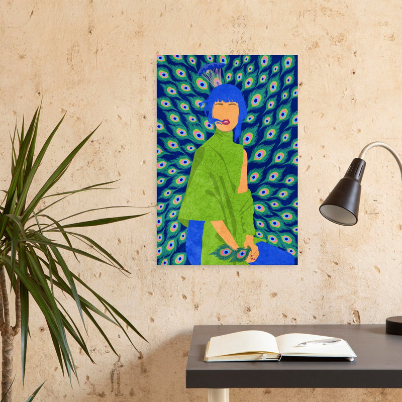 Art contemporain Art contemporain, H 24 po x l 16 po