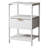 15 Inches Wide Nightstand - 1 Drawer, 2 Shelves, US Power Outlet-1462398080