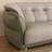 Creamy modern in-line Italian sofa-107125293
