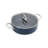 Joseph Joseph Space Ceramic Non-Stick 5 Qt. Shallow Casserole with Folding Handles and Lid
