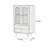 Japanese Style Double Door Glass Accent Cabinet-1916933074
