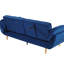 Weyburn 3 Seater Velvet Sleeper-220990941