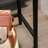 Console Table, Brown Finish