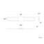 Peekaboo 1 - Light LED Bath Bar-1834504331