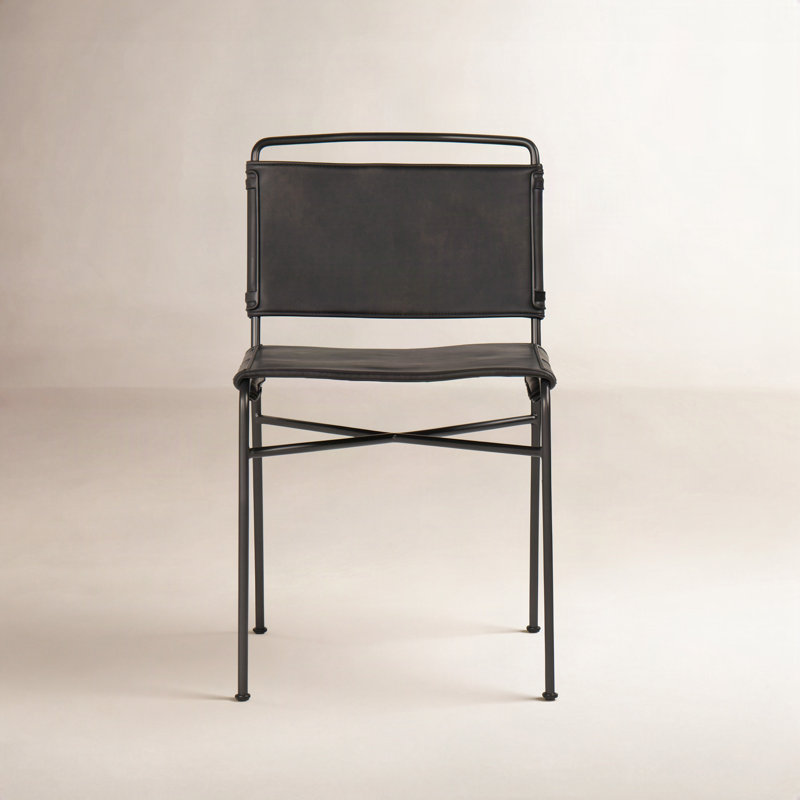 Loralee Upholstered Dining Chair, Black
