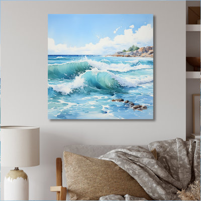 " Turquoise Seascapes Capture The Vastness "