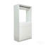 Garde-robe 32 po à quatre tiroirs en bois blanc
