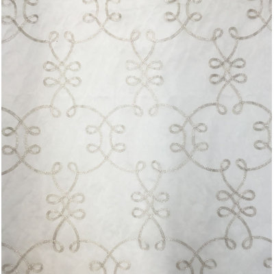Metallic Embroidered Sheer | Uptown Fabric_UPTOWN