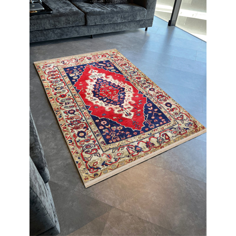 Tapis rectangulaire Wawro, Tapis de couloir 4 pi x 9 pi 11 po