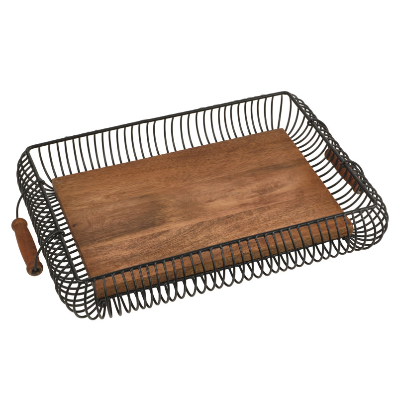 Gourmet Basics by Mikasa Westfield Rectangular Basket