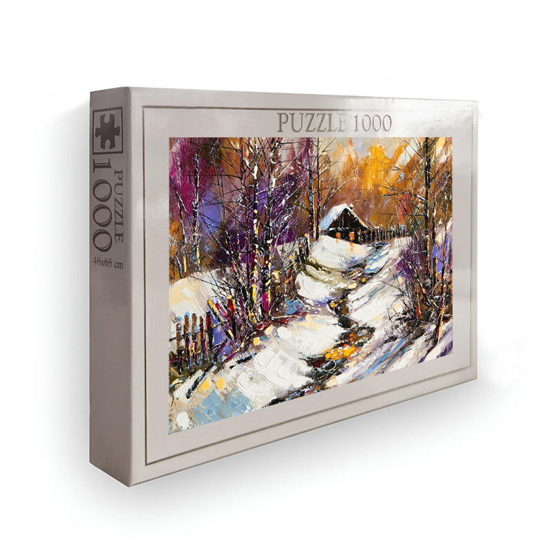 1000-Piece Jigsaw Puzzle, 26.8 x 18.9 inches | High-Quality 100% Cardboard, Vibrant Design | Perfect for Family Fun, Stress Relief & Educational Play | Gift for Adults & Kids | Box Size: 13.2 x 9.1 x 2.0 inches