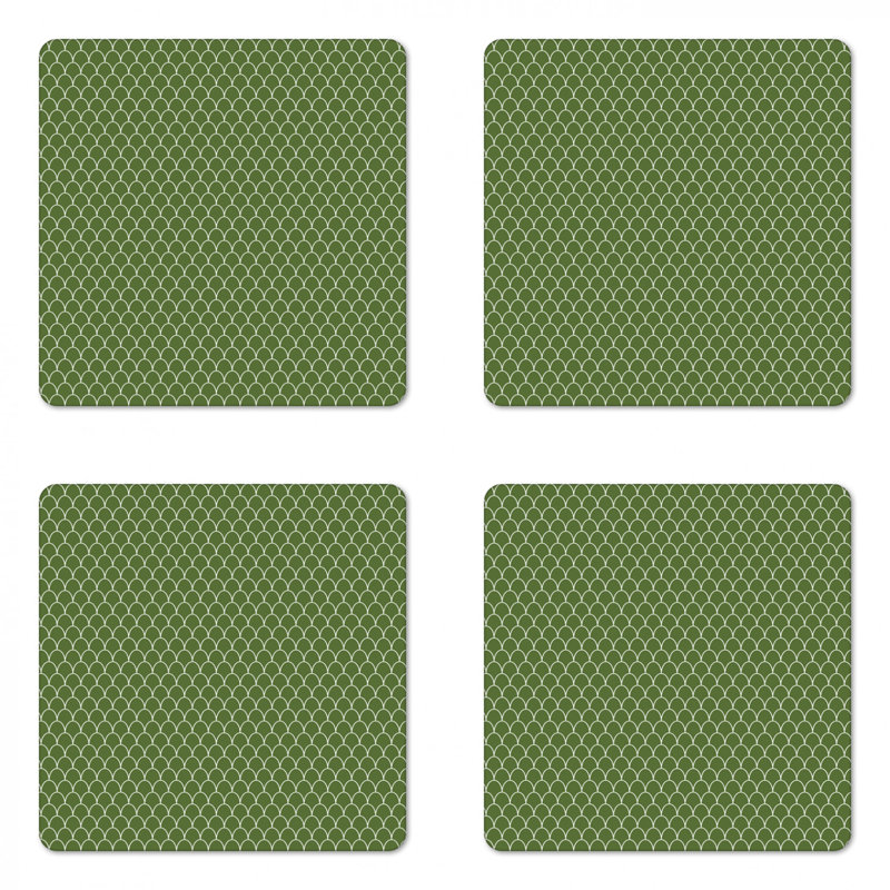 Square 4 Piece Coaster Set