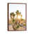 Classic Brown Wood Framed
