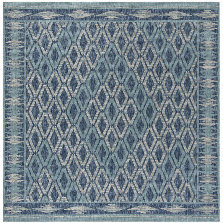 Amarien Performance Geometric Indoor/Outdoor Area Rug