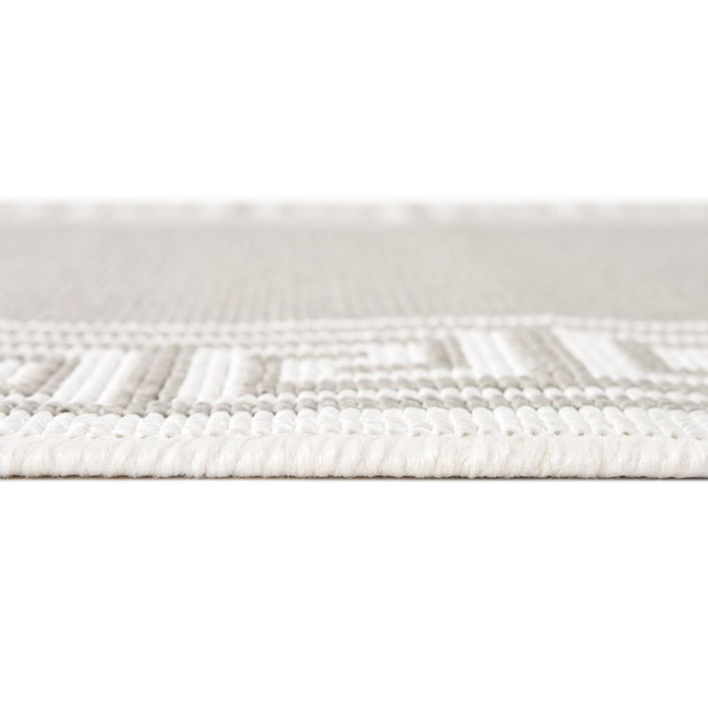 Tapis d'extérieur Ayton couleur pierre, Rectangle 5 pi 3 po x 8 pi