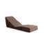 Canapé-lit polyvalent à 1 place, brun, 27,6 po x 39,4 po x 27,6 po | Tissu 100% polyester, nettoyage à sec | Coussin convertible pour siège et dossier avec mousse 28 dns | Pas de cadre pour un confort peu encombrant-1103442201