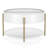 32.28" Width Coffee Table With Hidden Storage