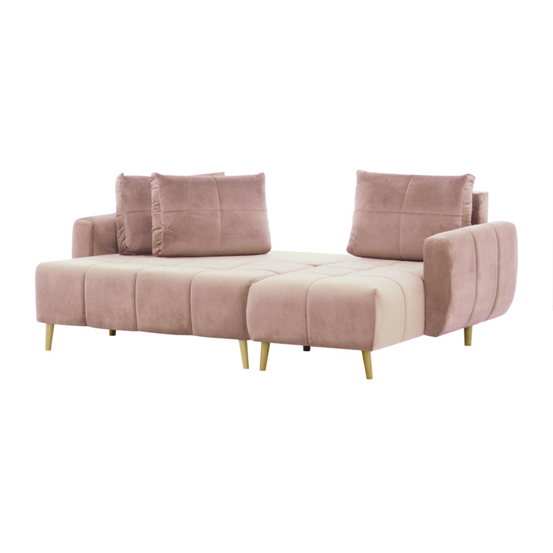 Hollaway 4 Seater Sofa Bed, Rosa