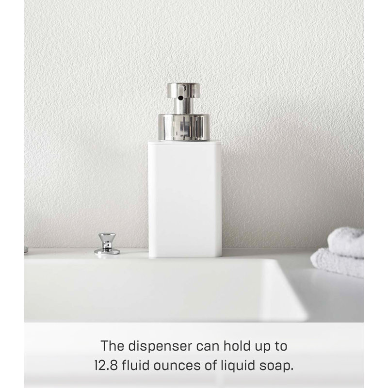 White Modern Minimalist Foaming Soap Dispenser