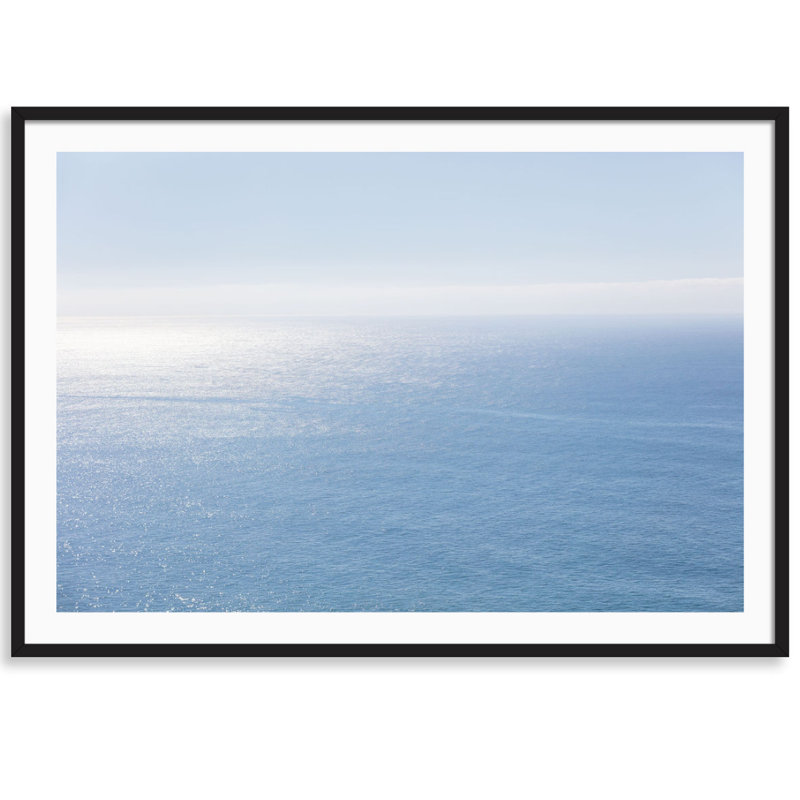 Great Wide Open Print by Carly Tabak, Black Wood, 44" W x 31" H