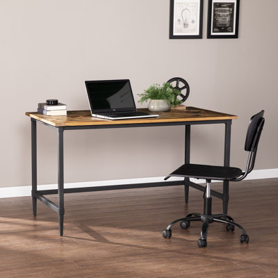 Bureau en bois massif Lawrenny