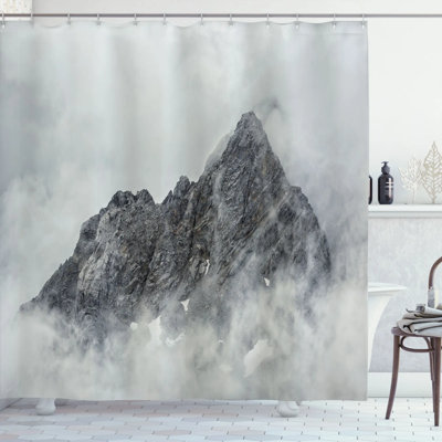 Nash Shower Curtain with Hooks Included