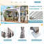 10 pi. L 10 pi. D Pergola de patio en aluminium avec persienne réglable