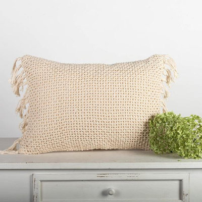 Housse de coussin réversible en coton Bohnert