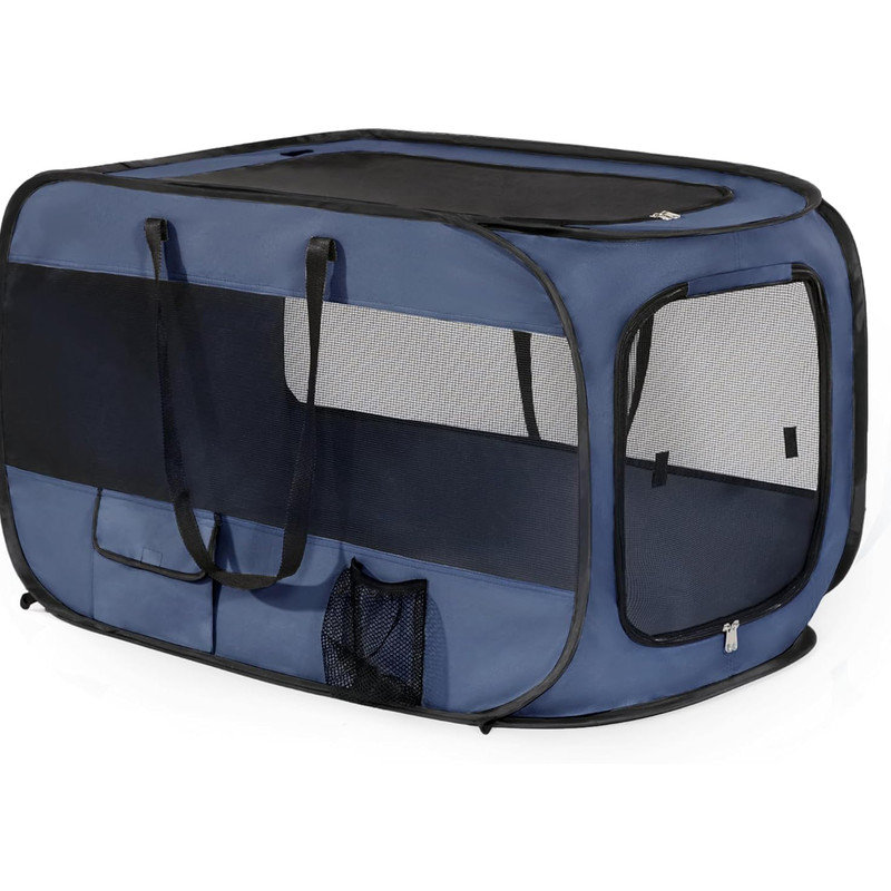 Picture of Tucker Murphy Pet™ Indoor Outdoor Crate for Pets,36in Portable Large ...