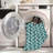 Kivett Stalk Aqua and Green Indoor Outdoor Machine Washable Area Rug-1059743075